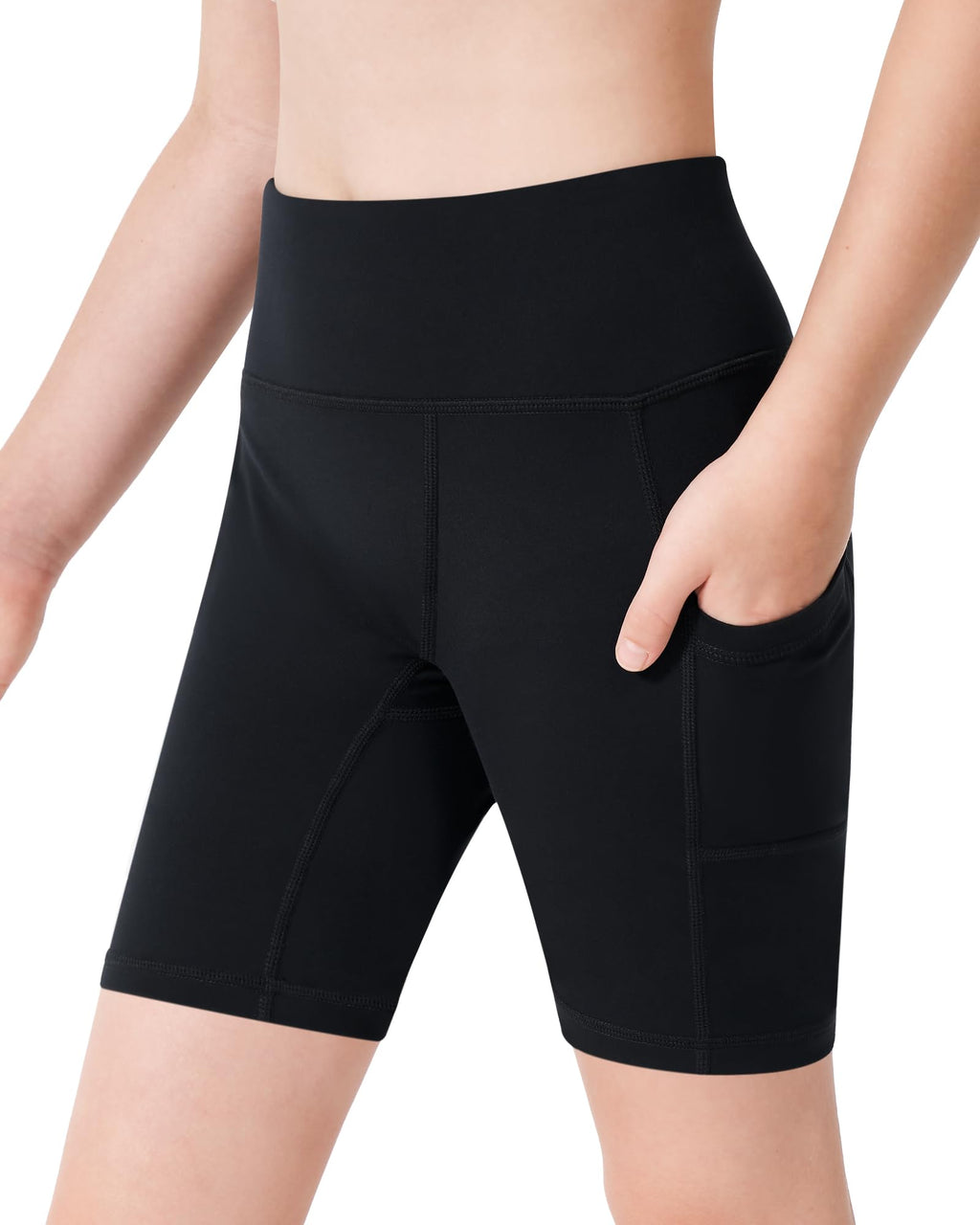 Suggested 8" Black Bike Shorts Youth Sizes
