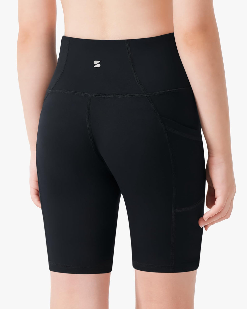 Suggested 8" Black Bike Shorts Youth Sizes