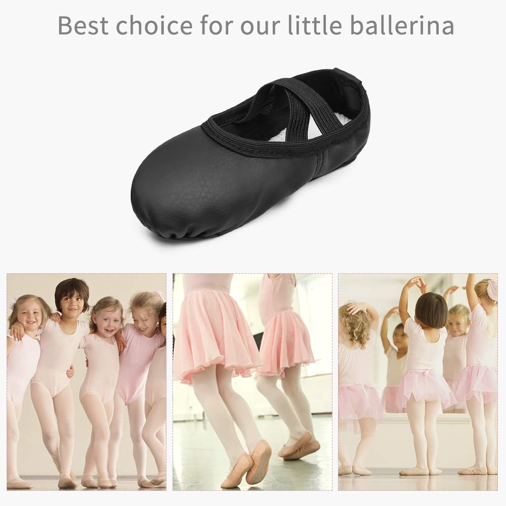 Required Boys Ballet Shoes in Black- Add size on Amazon
