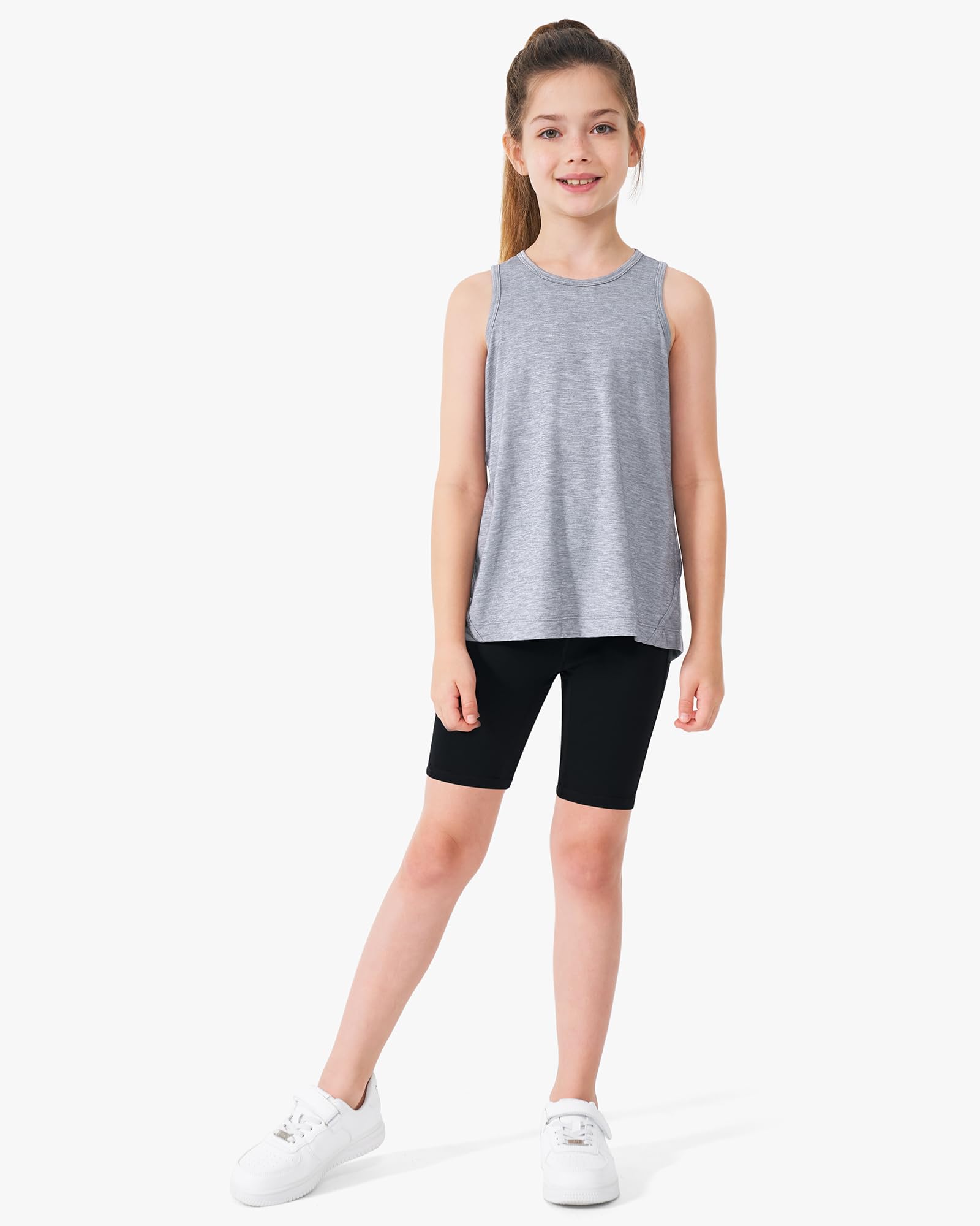 Suggested 8" Black Bike Shorts Youth Sizes