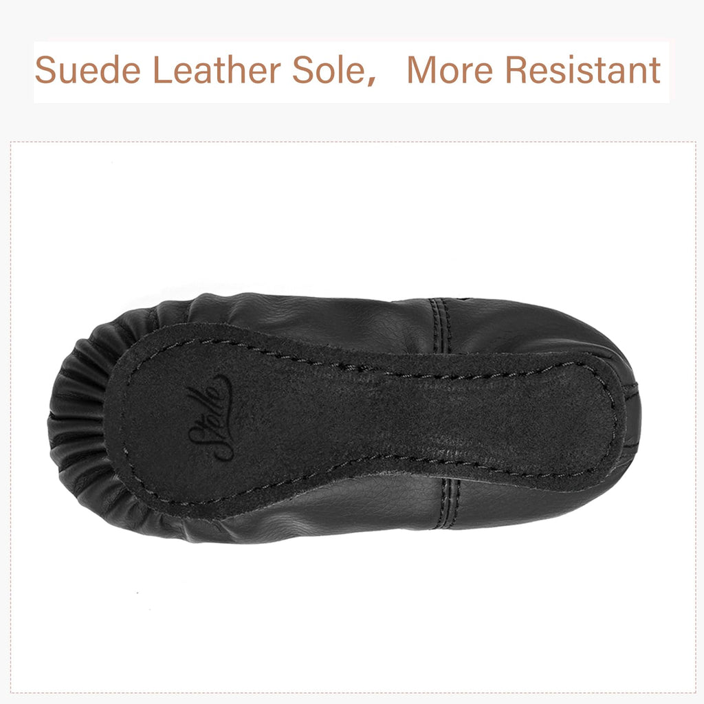Required Boys Ballet Shoes in Black- Add size on Amazon