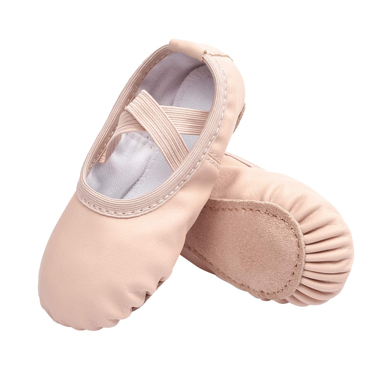 Required Girls Ballet Shoes in Ballet Pink- Add size on Amazon