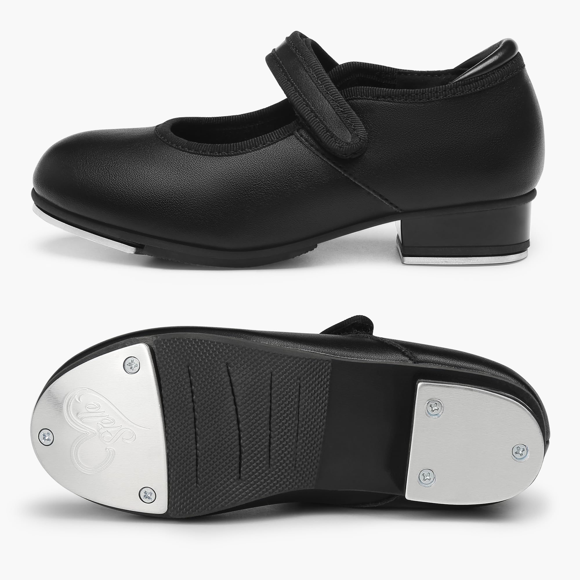 Required Boys Tap Shoes in Black- Add size on Amazon