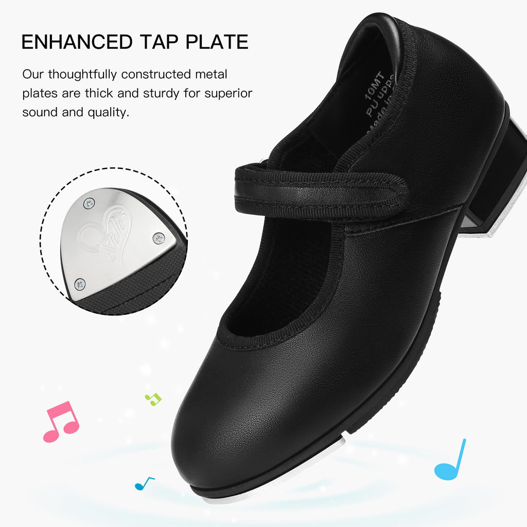 Required Boys Tap Shoes in Black- Add size on Amazon