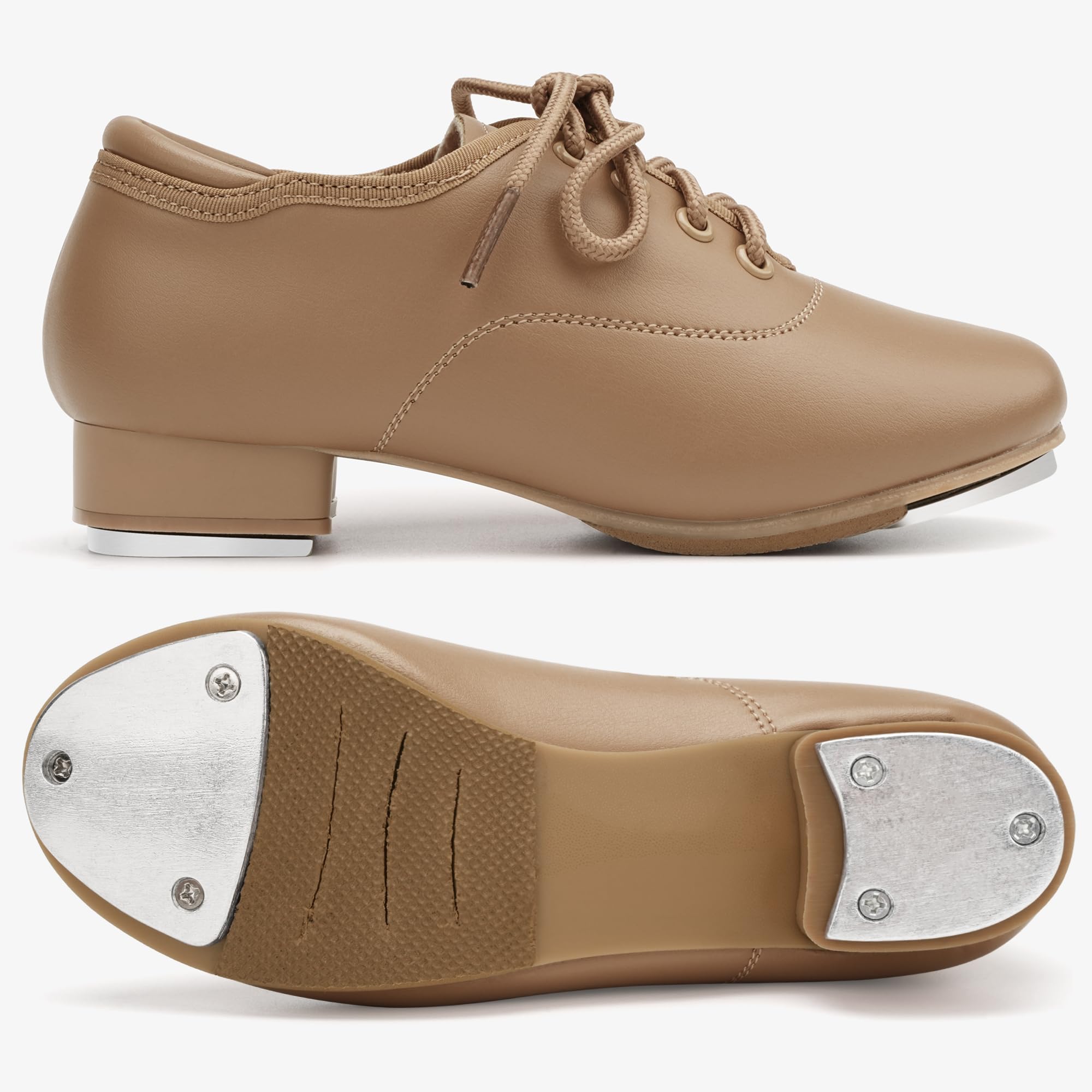 Required Tan Tap Shoe, Bigger Kid Sizes- Add size on Amazon