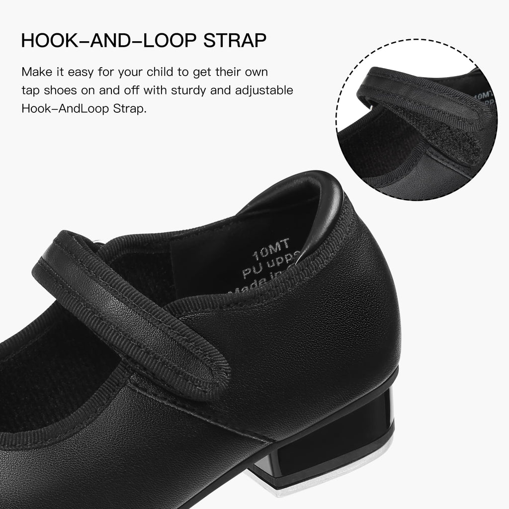 Required Boys Tap Shoes in Black- Add size on Amazon